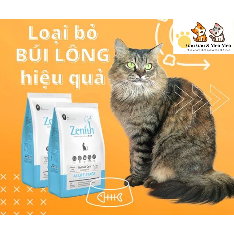 ZENITH HAIRBALL CAT - HẠT MỀM CHO MÈO