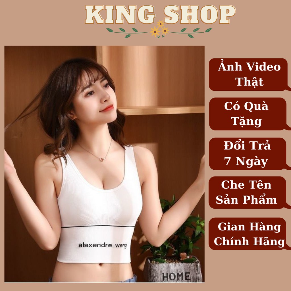 Áo Bra Tập Gym ⭐FREESHIP⭐ Bra Thể Thao Alaxendre Weng - Áo Ngực Không Gọng A108