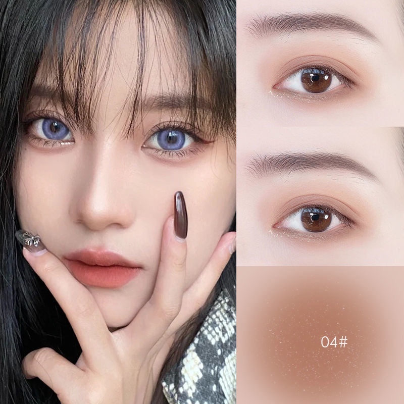Phấn Mắt Dạng Lỏng Màu Lì Đơn Sắc Tự Nhiên Lâu Trôi