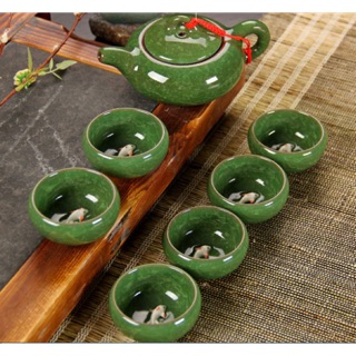 Bộ ấm chén trà hình cá 3D