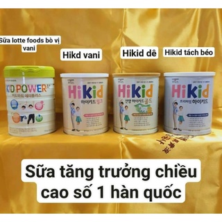 Sữa hikid - hàn quốc chuẩn 100% hàng bay tem đầy đủ nhé khách yêu.