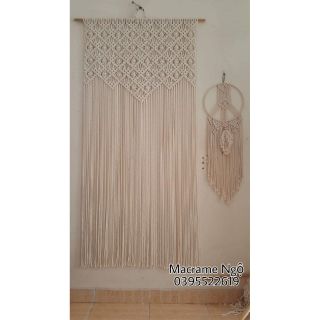 Macrame Rèm Cửa 90cm x 200cm