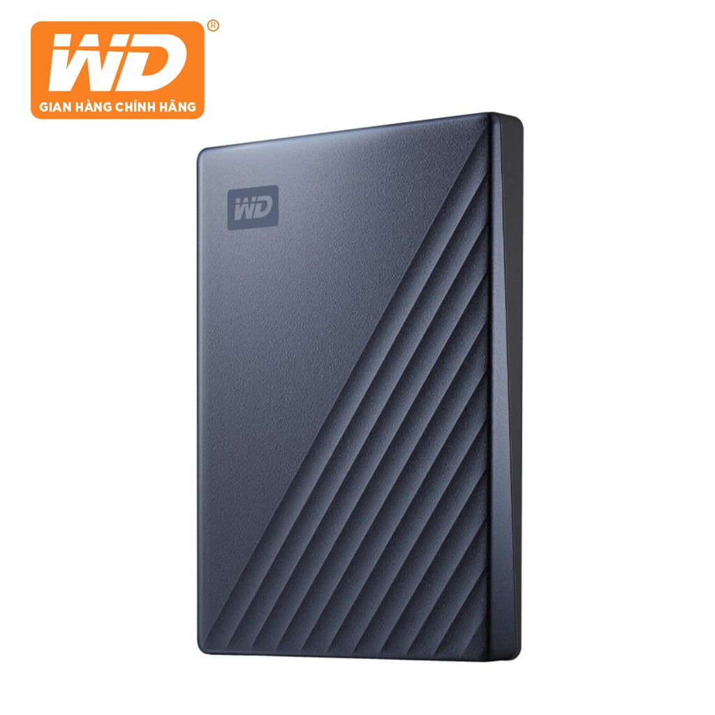 Ổ Cứng Di Động WD My Passport Ultra 2TB USB Type C - WDBC3C0020BSL-WESN - Hàng Phân Phối Chính Hãng