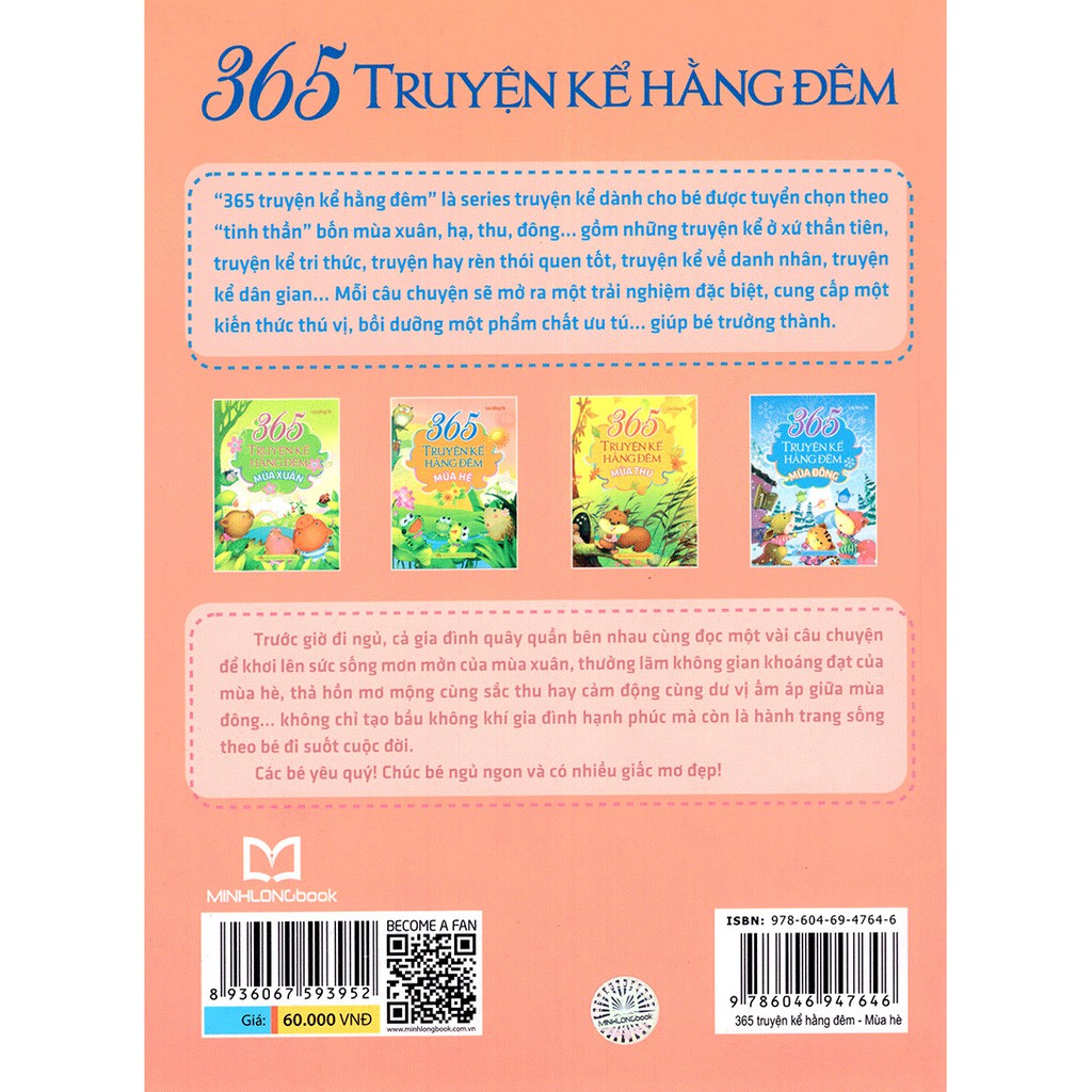 Sách - 365 Truyện Kể Hằng Đêm - Mùa Hè