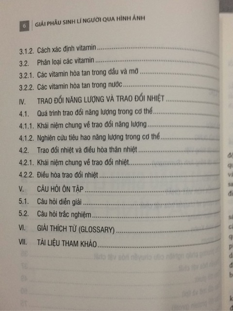 Sách - Giải phẫu sinh lí người qua hình ảnh Phần IX: Sinh lí chuyển hoá vật chất và năng lượng