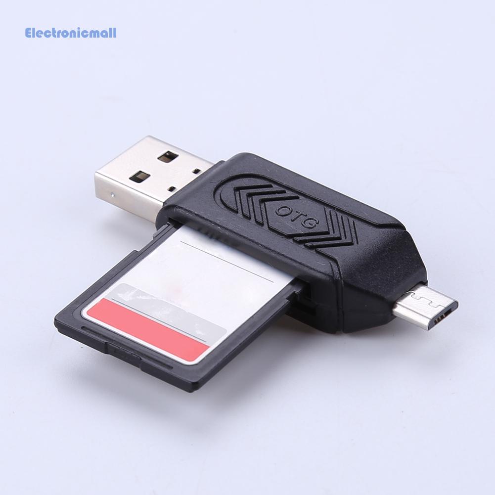 Đầu Đọc Thẻ Nhớ Đa Năng 2 Trong 1 Usb 2.0 OTG TF/SD | BigBuy360 - bigbuy360.vn