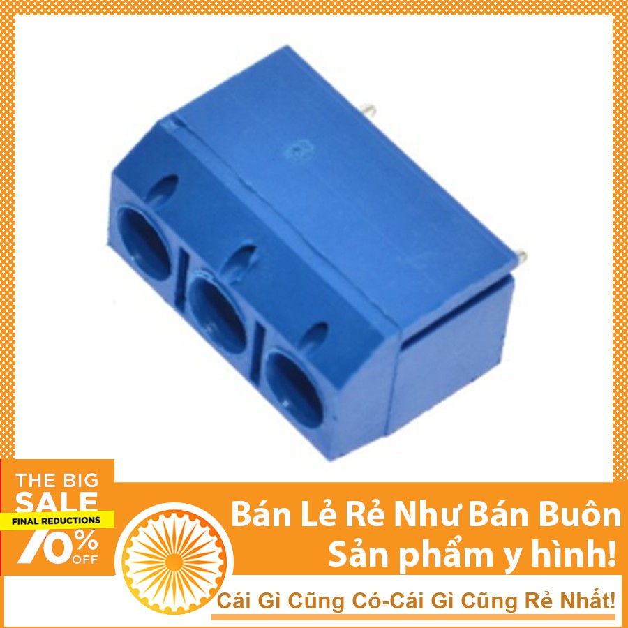 Cổng Kết Nối Terminal KF301 5.08mm Xanh Dương 3P/2P