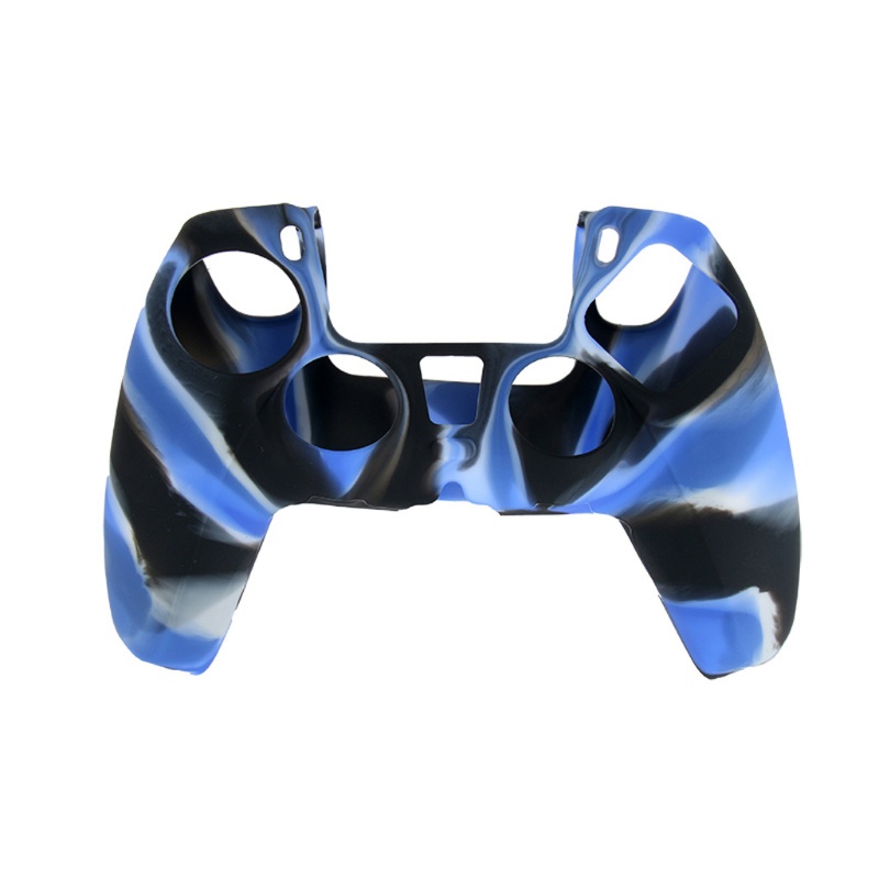 Vỏ Bọc Silicon Chống Bụi Chống Trượt Họa Tiết Rằn Ri Cho Tay Cầm Chơi Game PS5