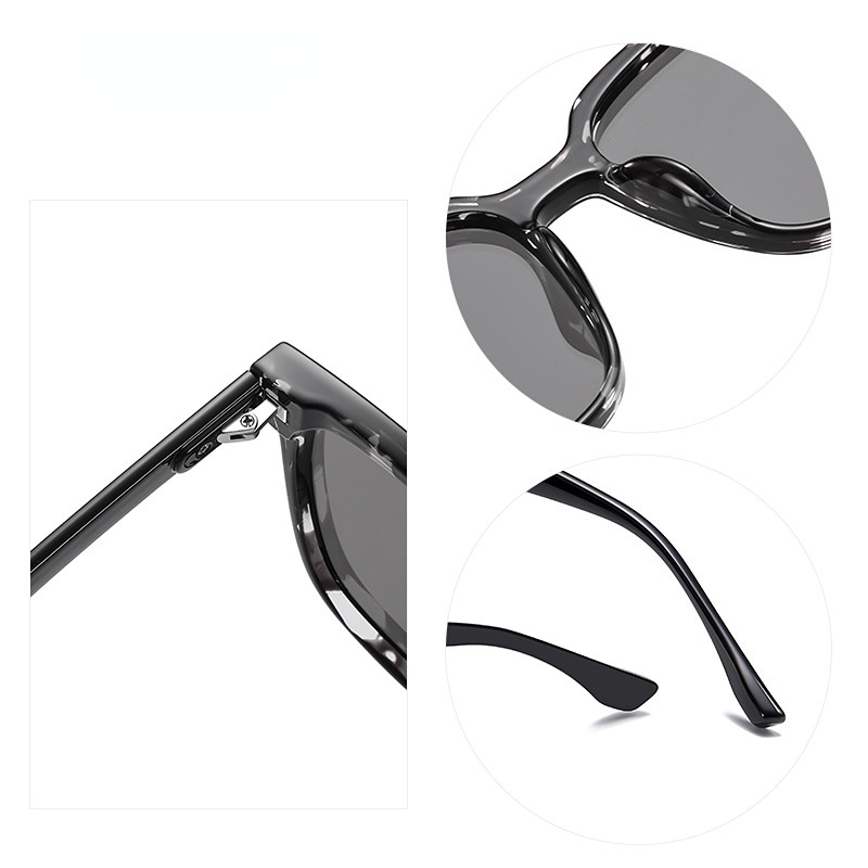 Kính Mát Chống Nắng Phân Cực Mặt Vuông Siêu Nhẹ Thời Trang Cho Nam Và Nữ