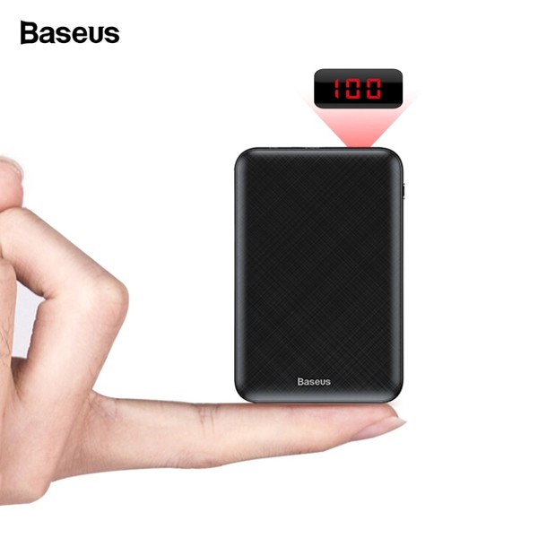 Pin dự phòng BASEUS 10000 mAh Mini S Digital Display PPALL-XF01