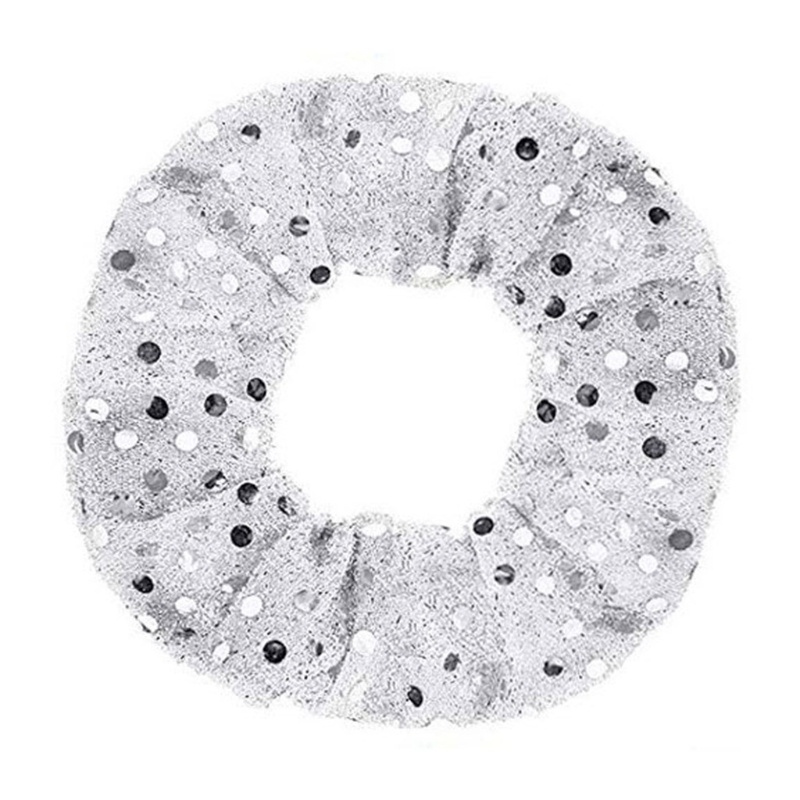 Băng Đô Cài Tóc Co Giãn Chống Trượt Đính Kim Sa Lấp Lánh Phong Cách Dân Tộc Retro