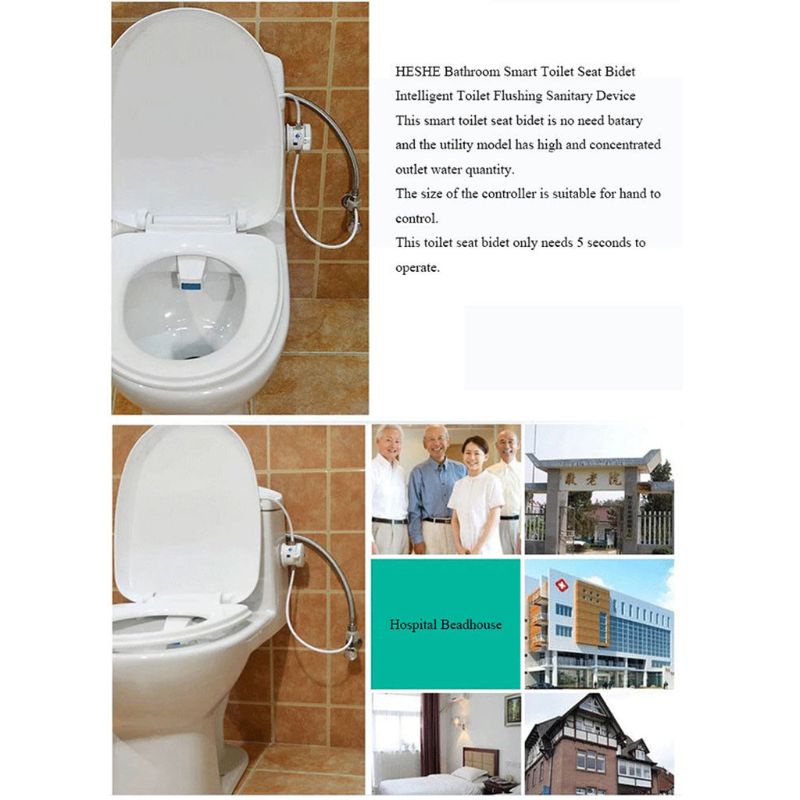 Bộ Vòi Xịt Toilet Thông Minh Tự Động Vệ Sinh Và Phụ Kiện