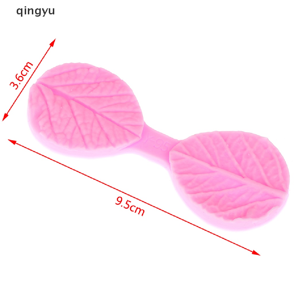 Khuôn Silicone Làm Bánh Hình Chiếc Lá