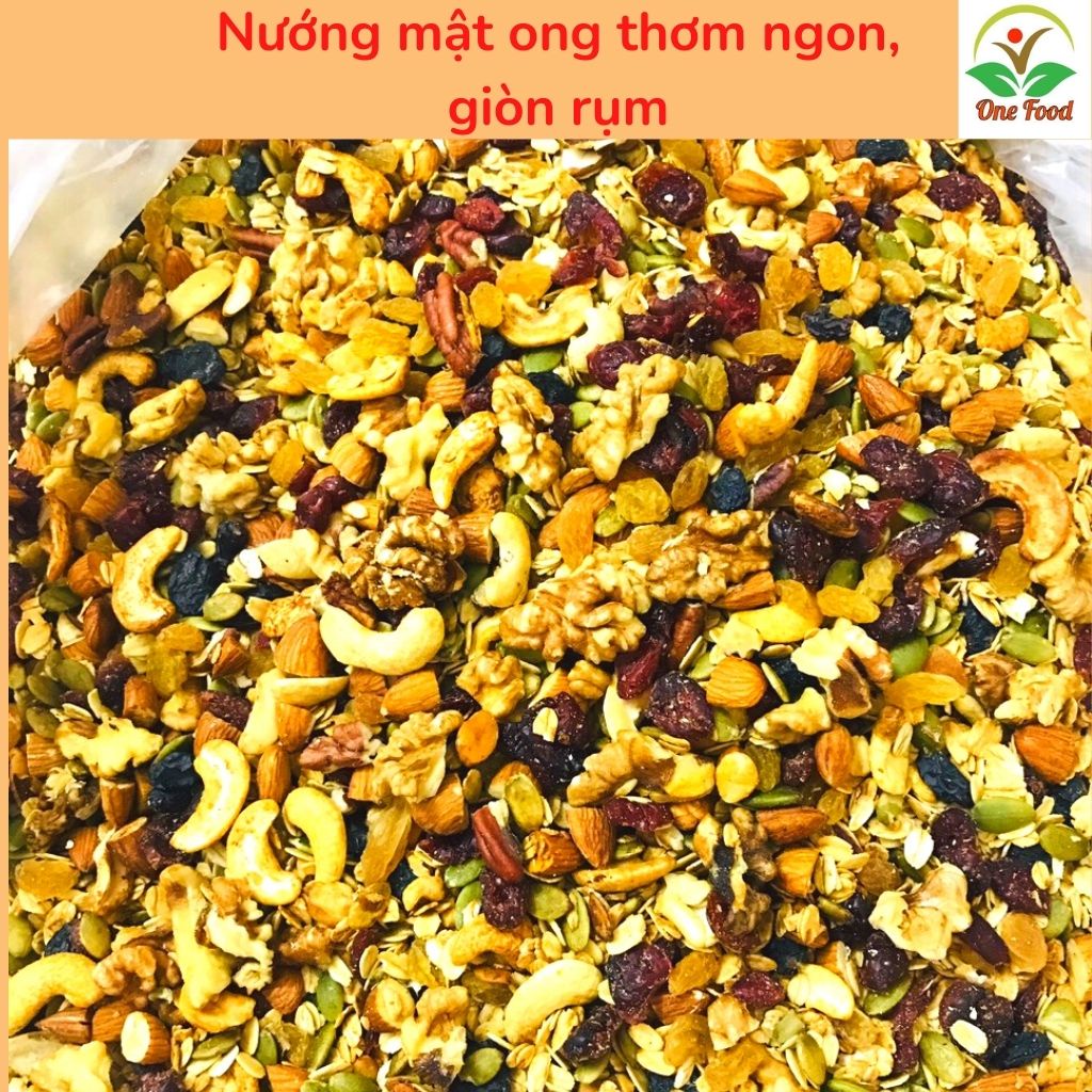 NGŨ CỐC ĂN KIÊNG - Ngũ Cốc Dinh Dưỡng -mix hạt - Ăn vặt mẹ bầu - OneFood68