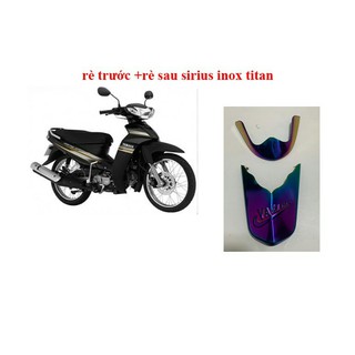 Bọc mõm đuôi titan sirius bảo vệ dè trước sau