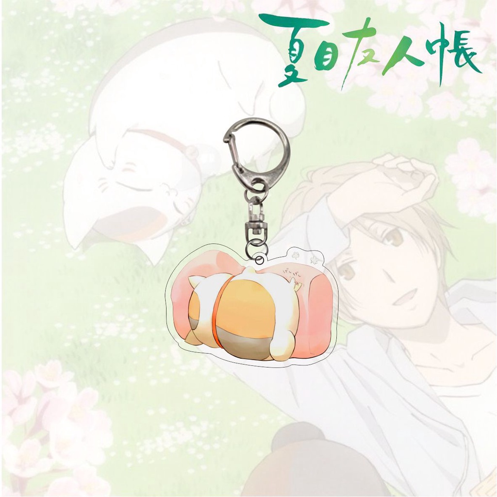 Móc khóa hình nhân vật hoạt hình Natsume Yuujinchou bằng acrylic