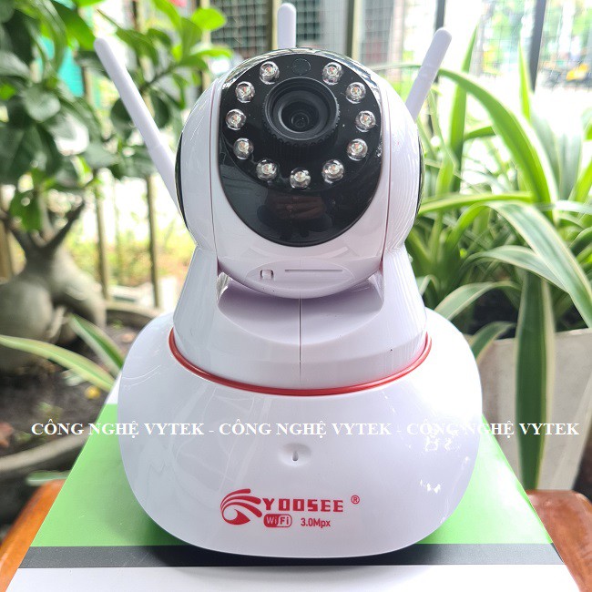 CAMERA IP WIFI YOOSEE 3 RÂU 2.0Mps - HD1080 New 2021 KÈM THẺ NHỚ 32G