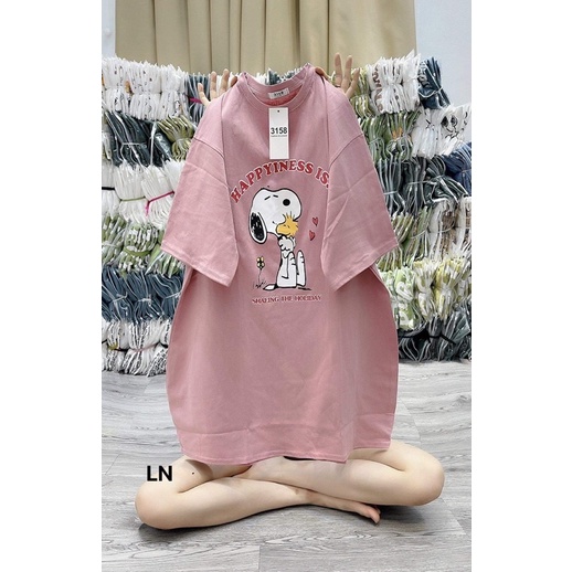 Áo phông cú tim happy LN12