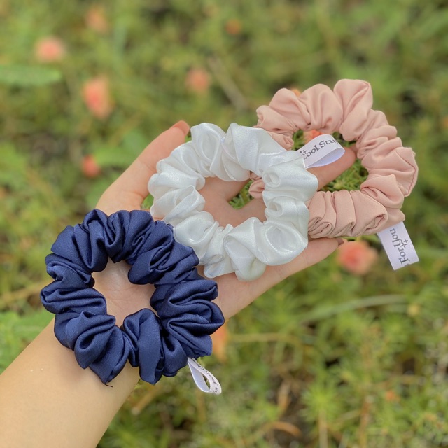 Đồ buộc tóc scrunchies minisize nhiều màu✨