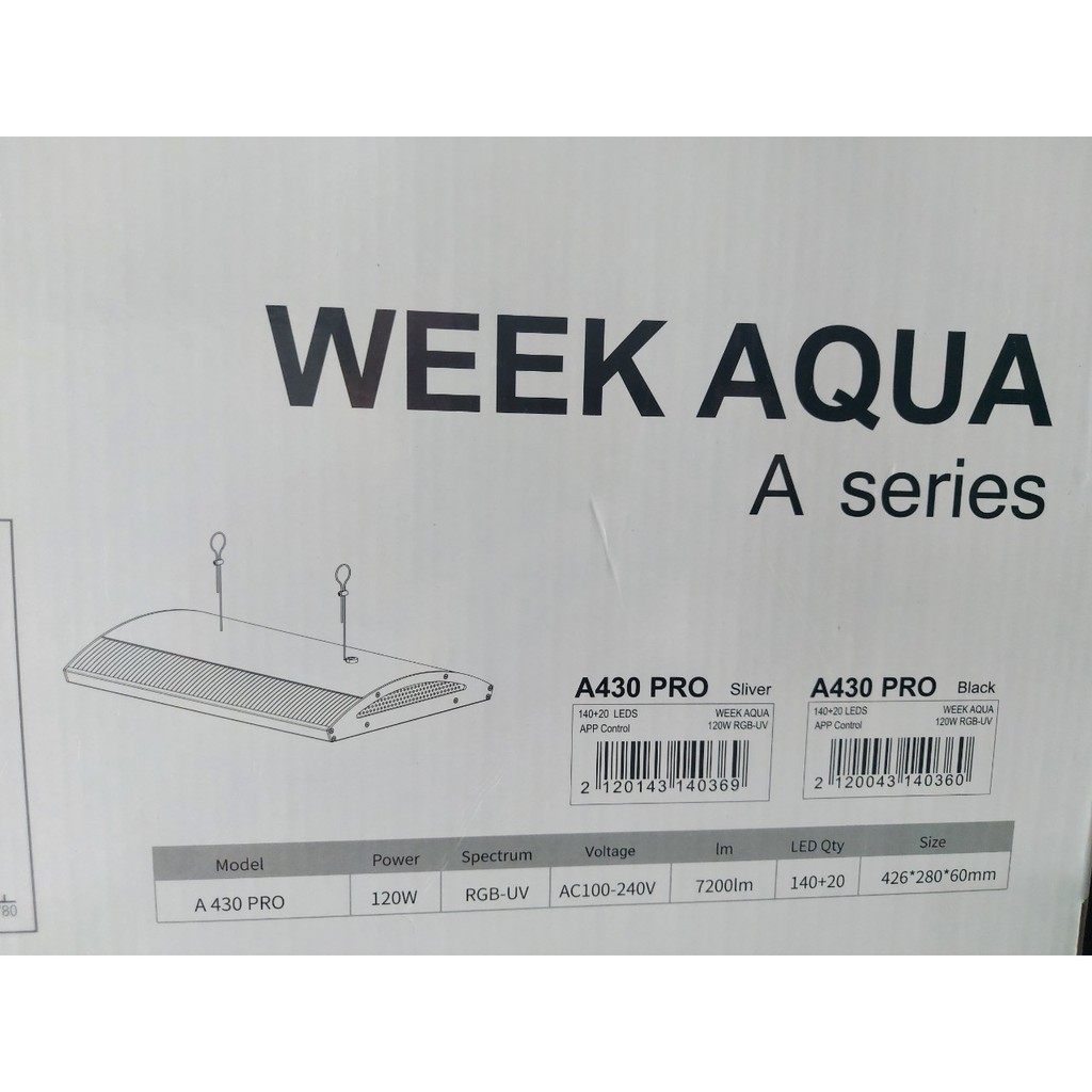 ĐÈN WEEK ARK A430 PRO / ĐÈN CAO CẤP CÓ UV DIỆT KHUẨN CHUYÊN CHƠI CÂY LÁ ĐỎ CHO HỒ THUỶ SINH