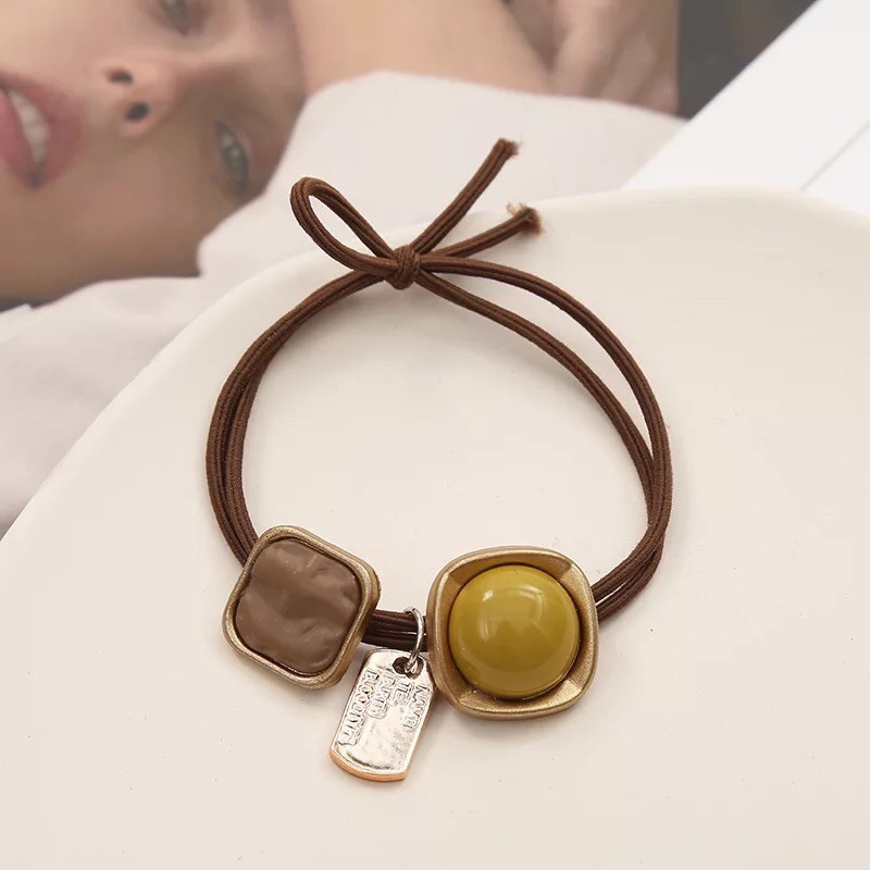 Dây Cột Tóc Hàn Quốc Hình Đá cực xinh [Siêu Sale] [Ảnh thật] [Chính hãng]