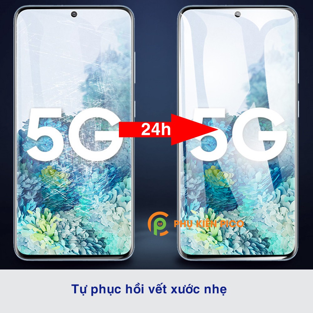 Dán màn hình Samsung Galaxy S20 / S10 / S10 5G / S10 Plus full màn dẻo trong suốt PPF tự phục hồi vết xước