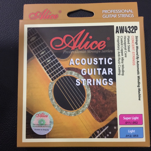 Dây Alice Acoustic AW 432