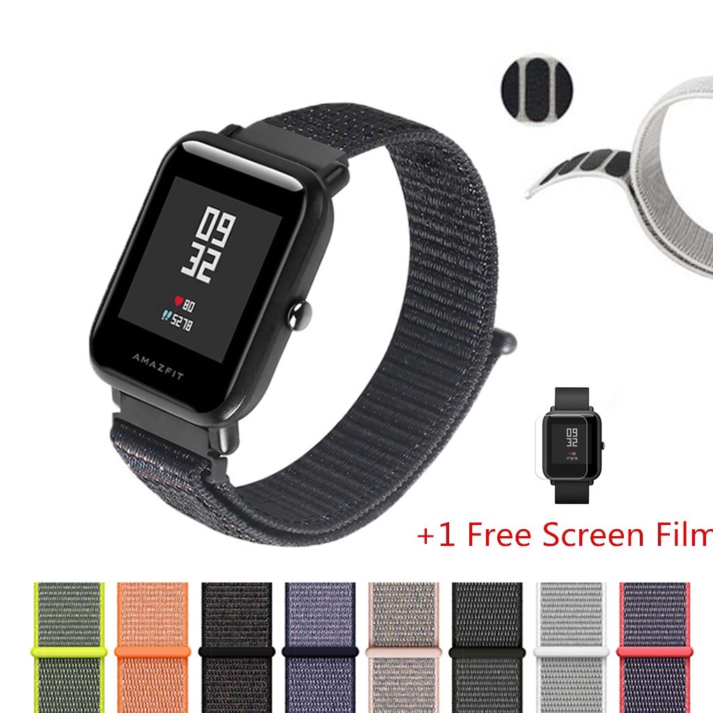 Amazfit  GTS 2 Mini/GTS /GTS 2 Dây đeo nylon cho đồng hồ thông minh Xiaomi Huami Amazfit Bip Lite/Bip S/Bip U