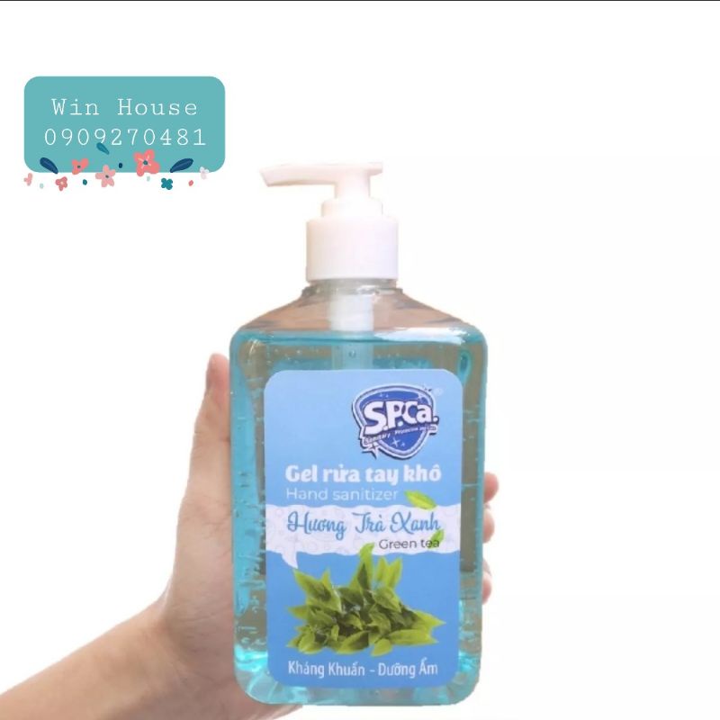 Gel rửa tay diệt khuẩn SPCA 600ml | BigBuy360 - bigbuy360.vn