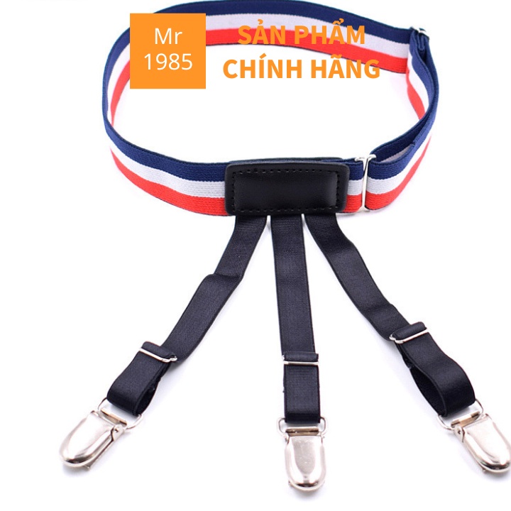 1 CẶP Kẹp Garter cố định áo sơ mi hàng chuẩn chắc chắn Mr1985 Đàn Ông Phải Thế