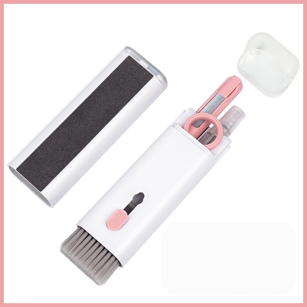 Bộ vệ sinh laptop máy tính, bộ vệ sinh bàn phím, vệ sinh tai nge airpod đa chức năng cao cấp 7 in 1 - Happy Life 4U