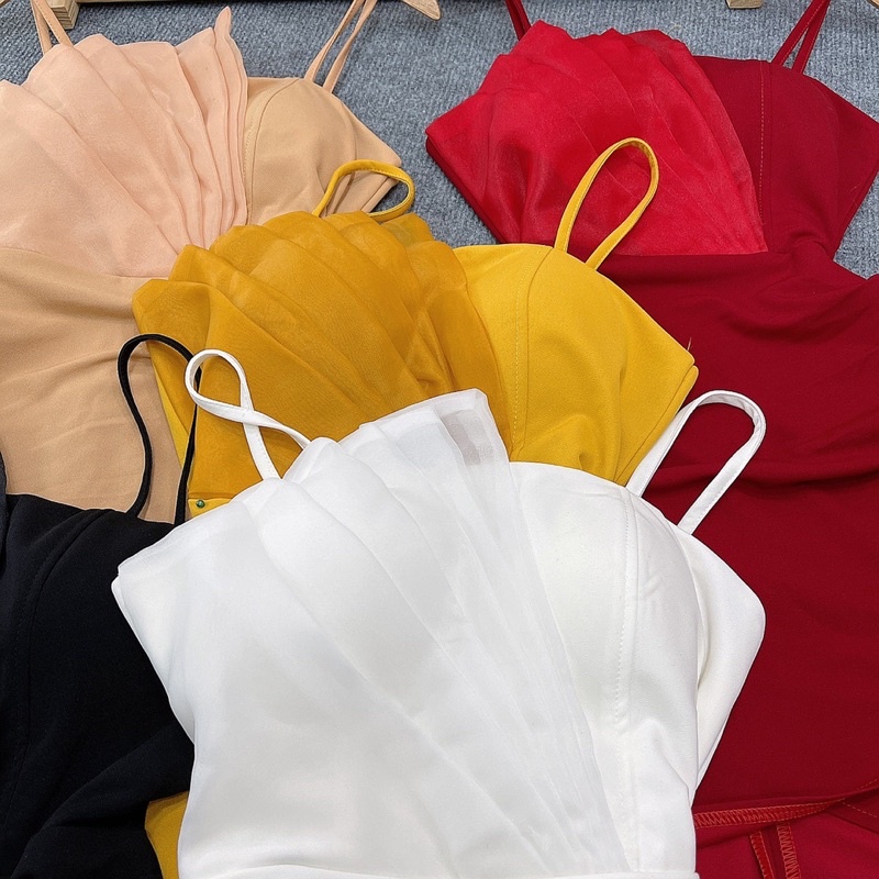 🌹Đầm ôm body xếp ly