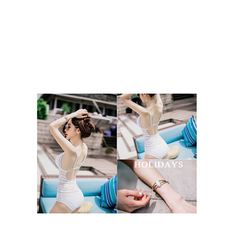 [SIÊU RẺ] M04 Bikini/Tankini/ bơi liền 2 dây phối thân ren quyến rũ trắng/ đen hè biển 2021 | BigBuy360 - bigbuy360.vn