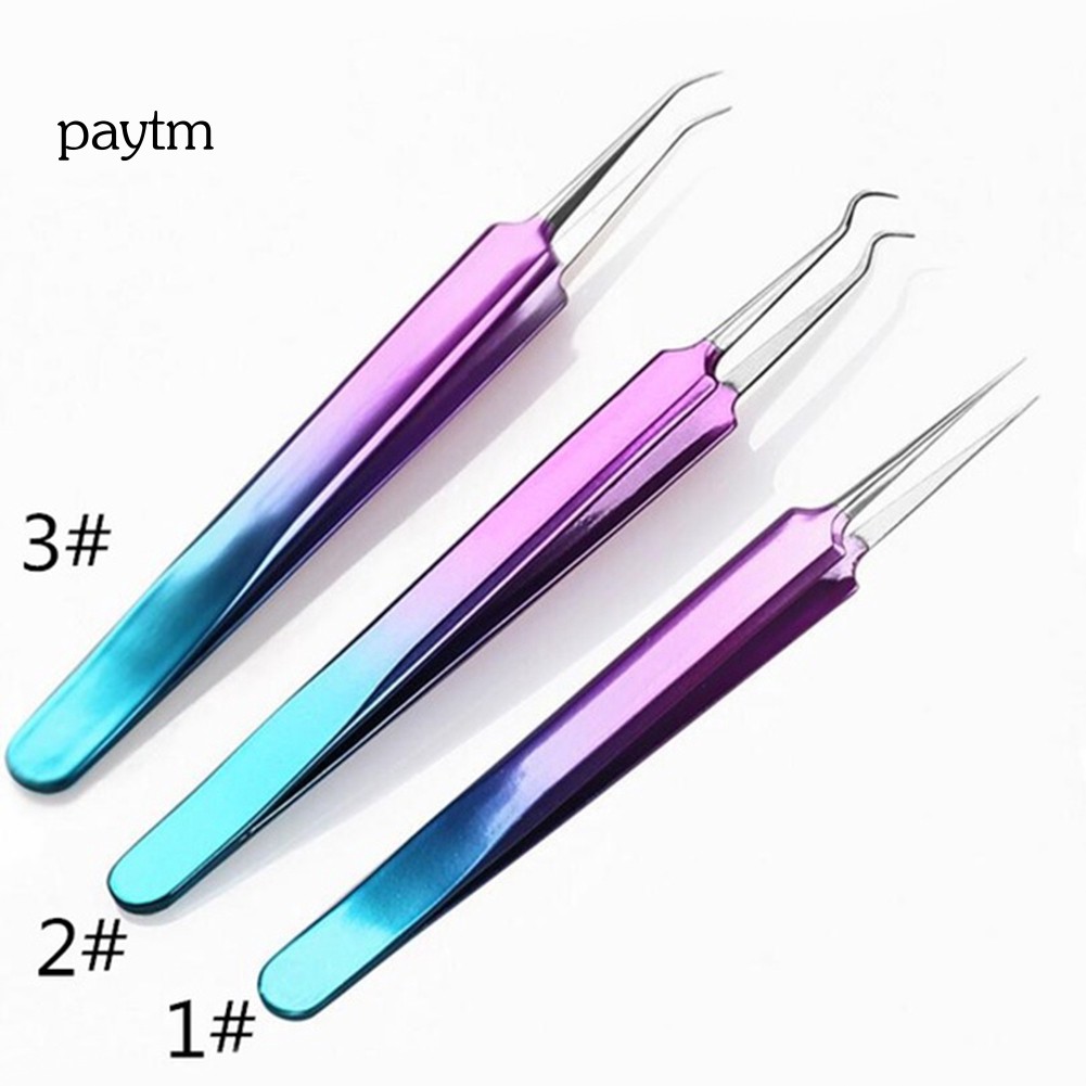 PM Blackhead Pimple Remover Tweezers Comedone Acne Extractor Pore Cleanser Needle