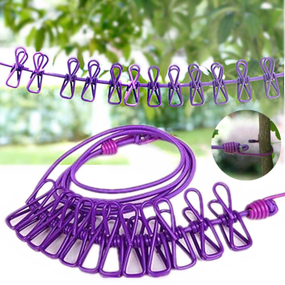 Dây Phơi Quần Áo Co Giãn Nhiều Màu Sắc
