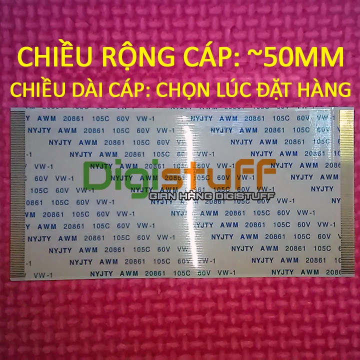 Cáp 96 chân, thay cáp bo t-con  / bo xử lý cho màn hình TV và các thiết bị khác