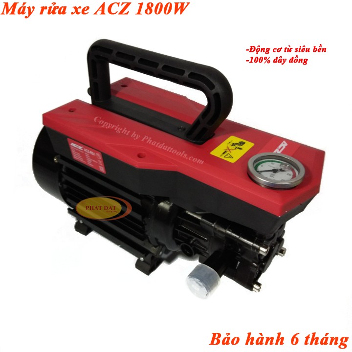 Máy Xịt Rửa Xe,Sân Vườn Cao Cấp ACZ RS1 1800W-Chính Hãng-Bảo hành 6 tháng