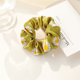 Dây Cột Tóc Vải Hoa Cúc Scrunchie (Scrunchies)