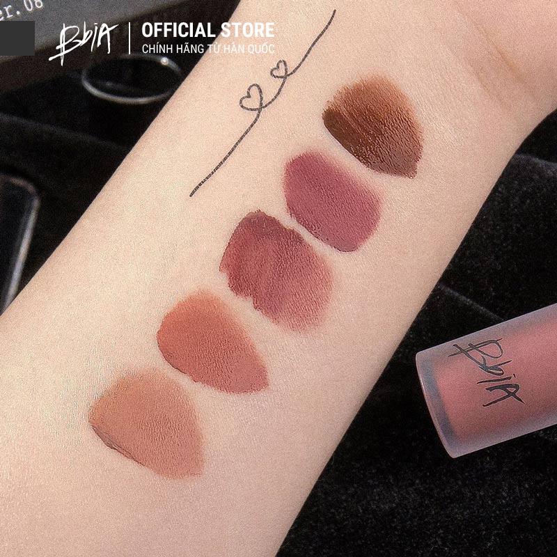 Son Kem Lì Bbia Last Velvet Lip Tint Version 8 - 35 Feign Joy 5g - Bbia Official Store