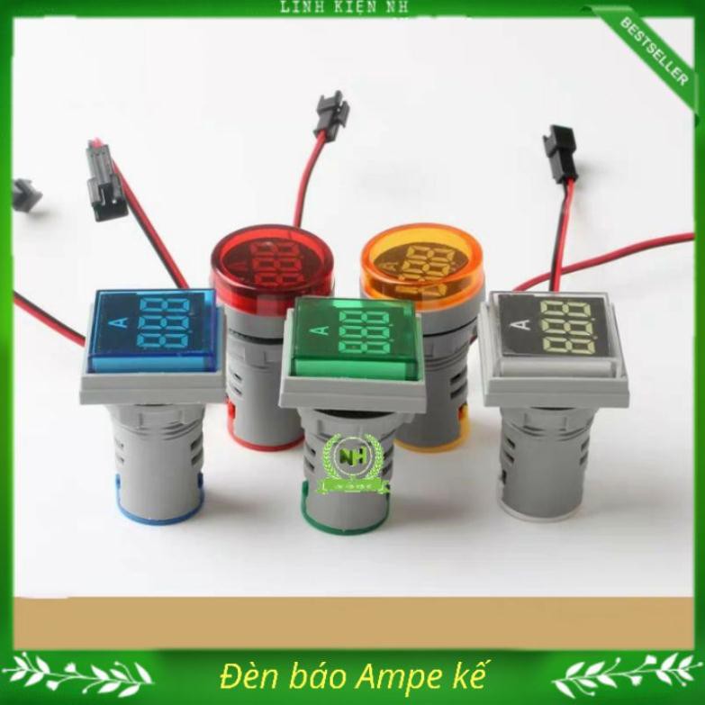 Đèn Báo Ampe Kế 0-100A Báo A ED16-22FAD Loại Chuẩn