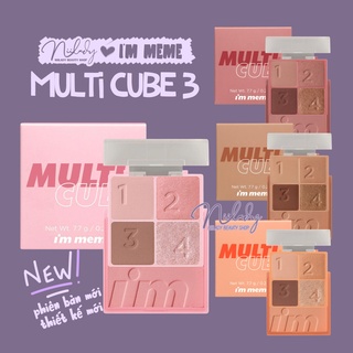 (TL HSD 7/4/2025) Màu mắt, má hồng I'm Meme I'm Multi Cube