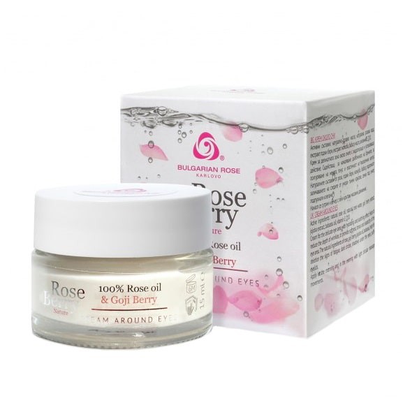 Kem dưỡng mắt chống lão hóa  chiết xuất từ hoa hồng và Q10 15ml - Bulgarian Rose Karlovo