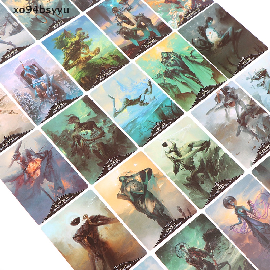 Bộ Bài Game Angelarium Oracle Of Emanations Phiên Bản Tiếng Anh Xo94Bsyu