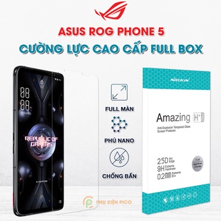 Cường lực Rog Phone 5 full màn hình chính hãng Nillkin Amazing H+ Pro - Dán màn hình RogPhone 5