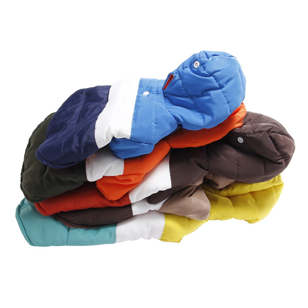 Áo khoác thú cưng ấm áp mùa đông nhiều màu sắc