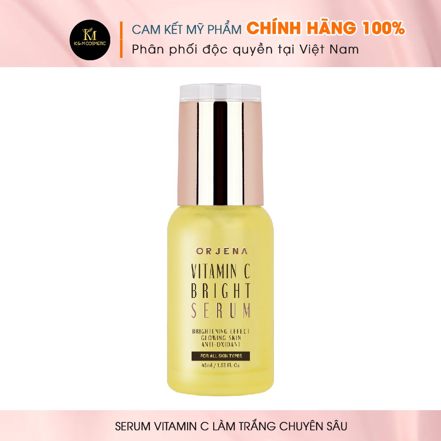 Serum Trắng Da, Dưỡng Ẩm VITAMIN C BRIGHT SERUM ORJENA 45ml OR844