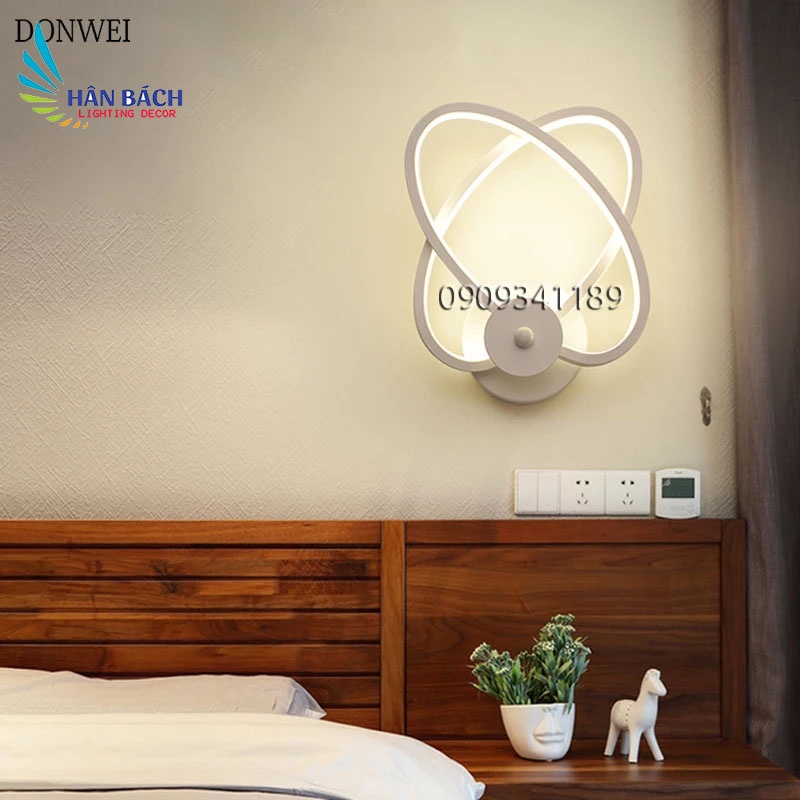 Đèn Vách: Mẫu đèn led treo tường atom cho nhà hàng, khách sạn