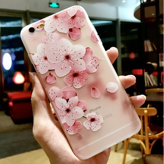 Ốp điện thoại họa tiết hoa đào