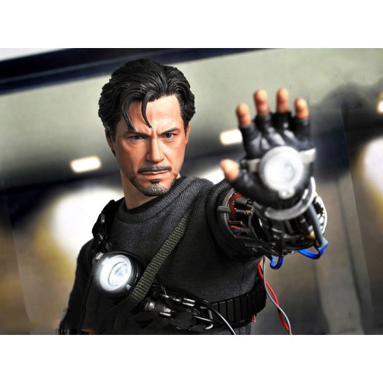 1/12 head, 1/12đầu khắc Tony Stark - Ironman Origin