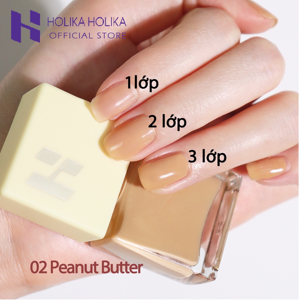 Set sơn móng tay Holika Holika Butter&Better 10ml (có bán lẻ)